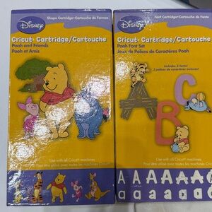 Cricut Cartridge Disney Pooh and Friends! And Pooh Font Set